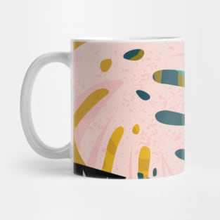 Vintage Tropical Memphis Pattern design Mug